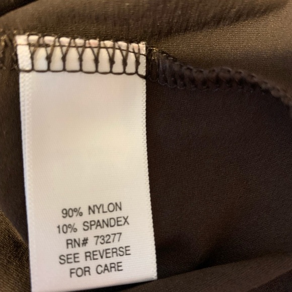Apt 9 Stretchy Chocolate Brown Stretch T-Shirt- Small - Picture 6 of 6